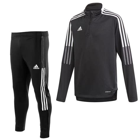 adidas trainingsset tiro 17 4 delig zwart wit|adidas trainingspakken.